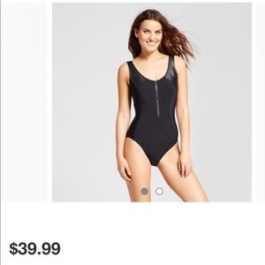 Black bathing suit